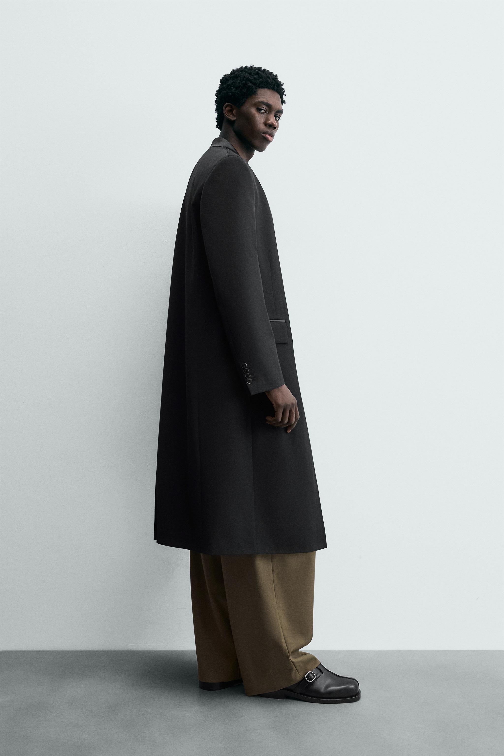 VESTE LONGUE JACQUARD RAYURES ÉDITION LIMITÉE